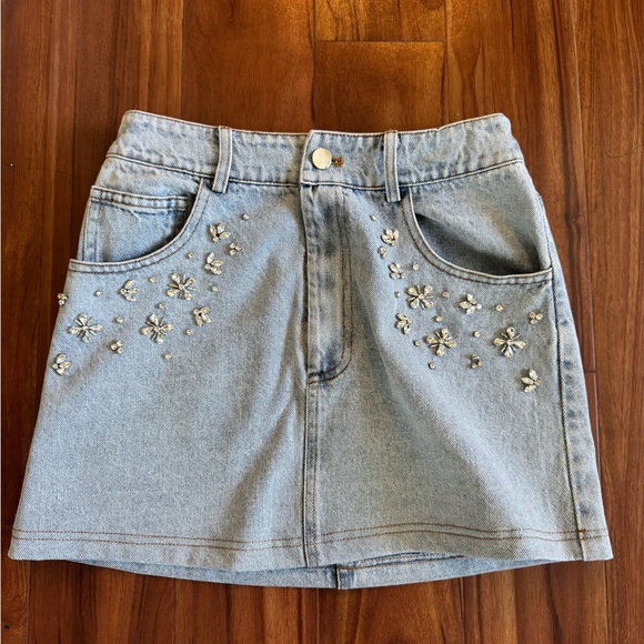 Vici Light Blue Denim Set - Picture 5 of 5